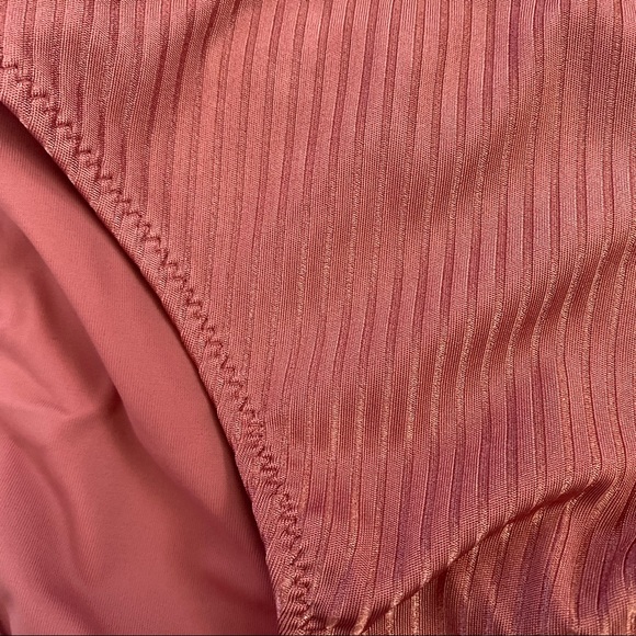 Tori Praver Ribbed Rose Bikini Set, Kaye Top & Marlowe Bottom, NWT - Picture 9 of 15